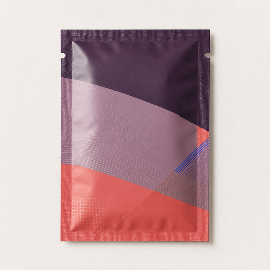Custom flat pouch flexible packaging
