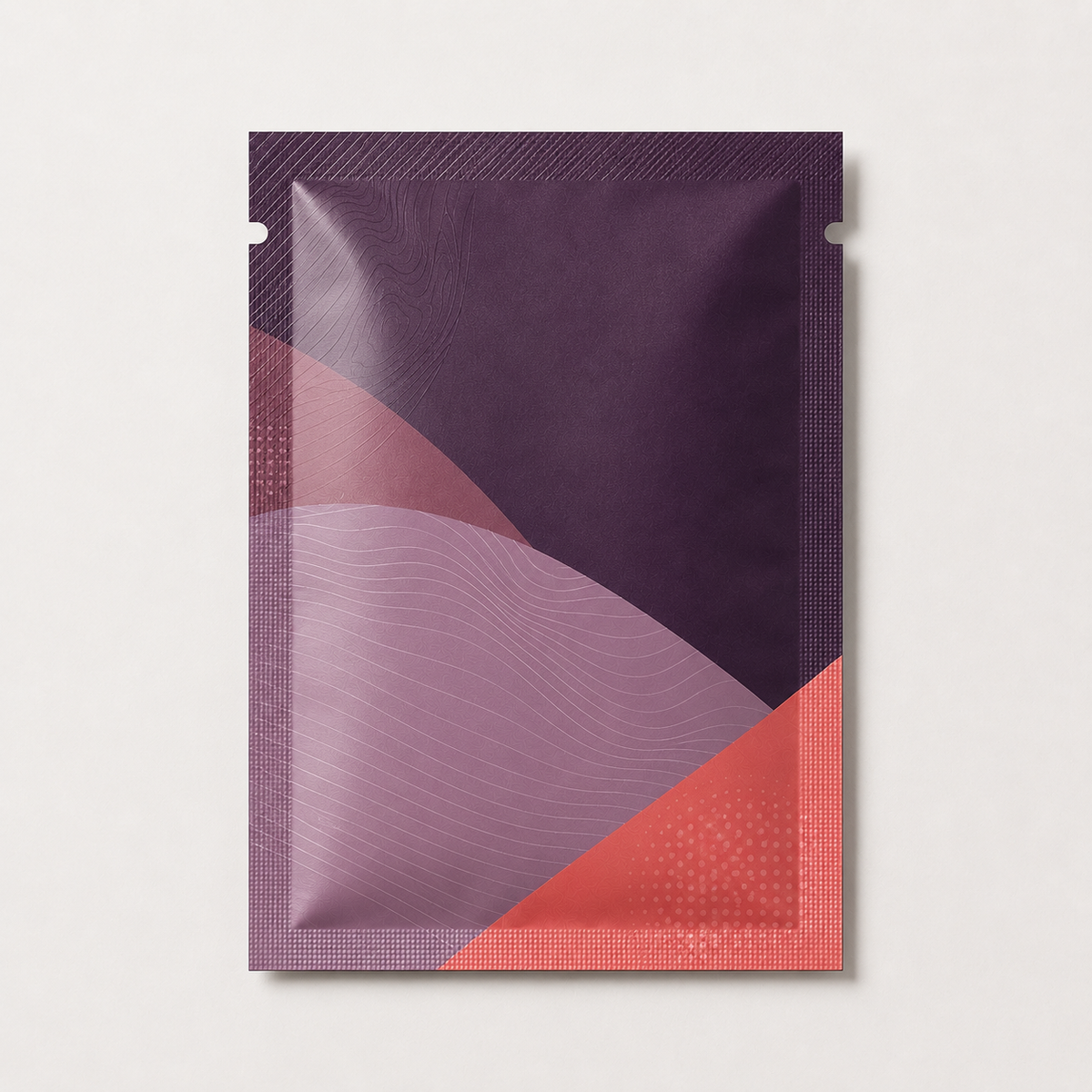 Flat pouch rear view